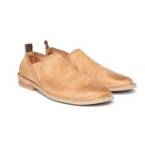 Von Dutch Men's Powertrain Slip-On Leather Flat Cammello Size 10